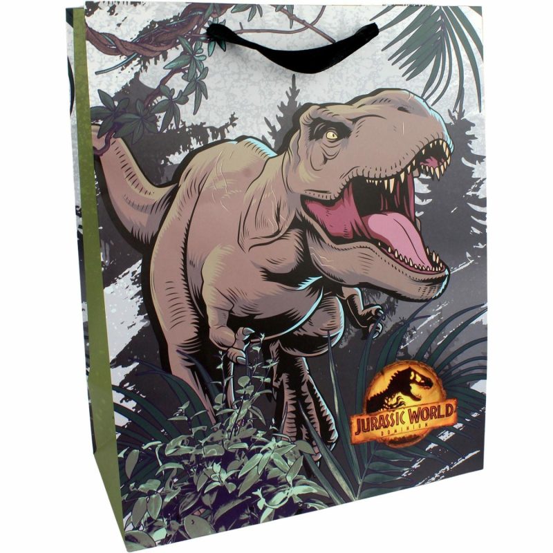 Gift Bags | Jurassic World Dinosaur Gift Bag 32Cm Gift Bags Gift Bags