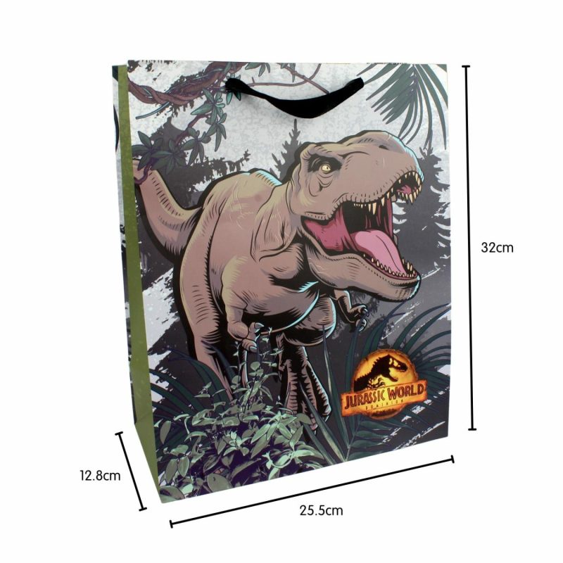 Gift Bags | Jurassic World Dinosaur Gift Bag 32Cm Gift Bags Gift Bags