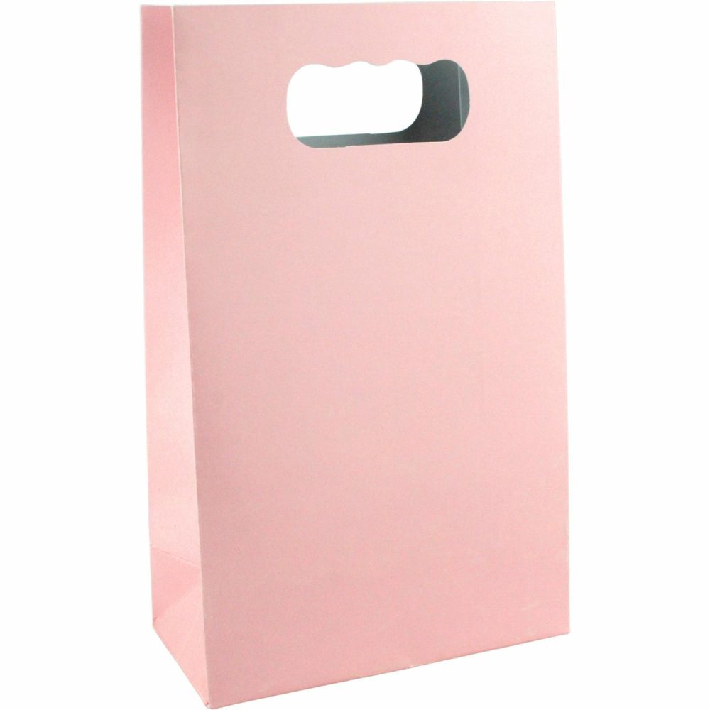 Gift Bags | Light Pink Paper Gift Bags 18Cm (Pack Of 6) Gift Bags Gift Bags