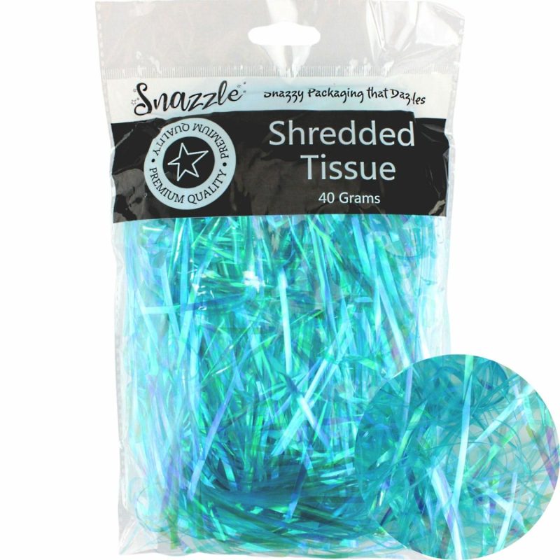 Gift Wrapping | Blue Shredded Cellophane (40G Bag) Gift Wrapping Gift Wrapping