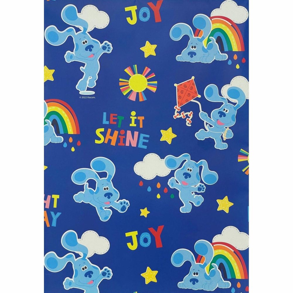 Gift Wrapping | Blue’s Clues Wrapping Paper (1 Sheet) Gift Wrapping Gift Wrapping