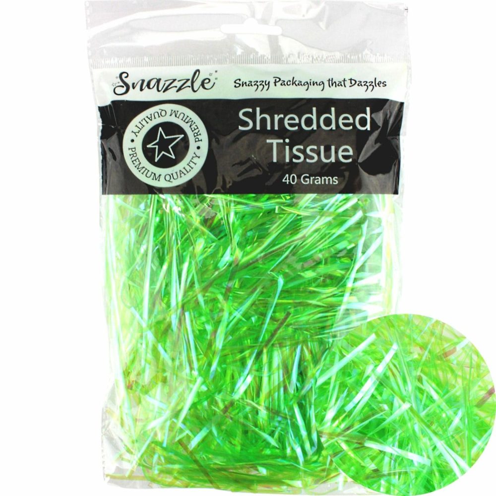 Gift Wrapping | Green Shredded Cellophane (40G Bag) Gift Wrapping Gift Wrapping