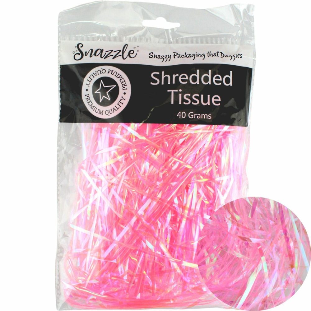 Gift Wrapping | Pink Shredded Cellophane (40G Bag) Gift Wrapping Gift Wrapping