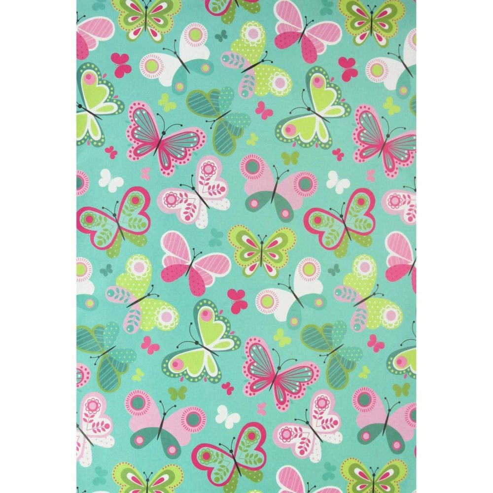 Gift Wrapping | Pretty Butterflies Wrapping Paper (1 Sheet) Gift Wrapping Gift Wrapping