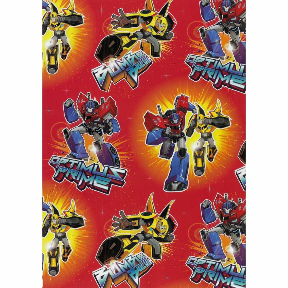 Gift Wrapping | Transformers Wrapping Paper (1 Sheet) Gift Wrapping Gift Wrapping