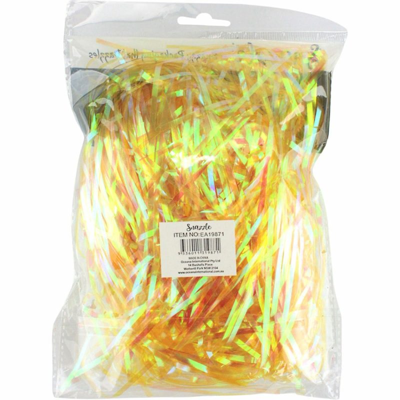 Gift Wrapping | Yellow Shredded Cellophane (40G Bag) Gift Wrapping Gift Wrapping