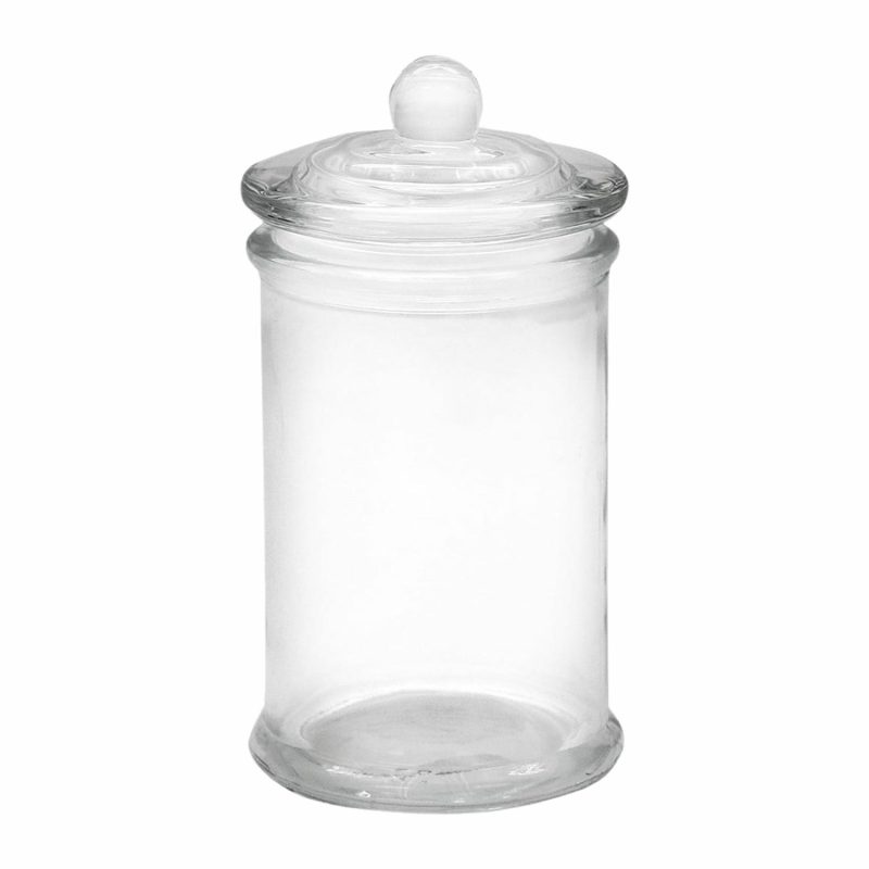 Jars | Glass Apothecary Jar With Lid 150Ml Gifts Jars