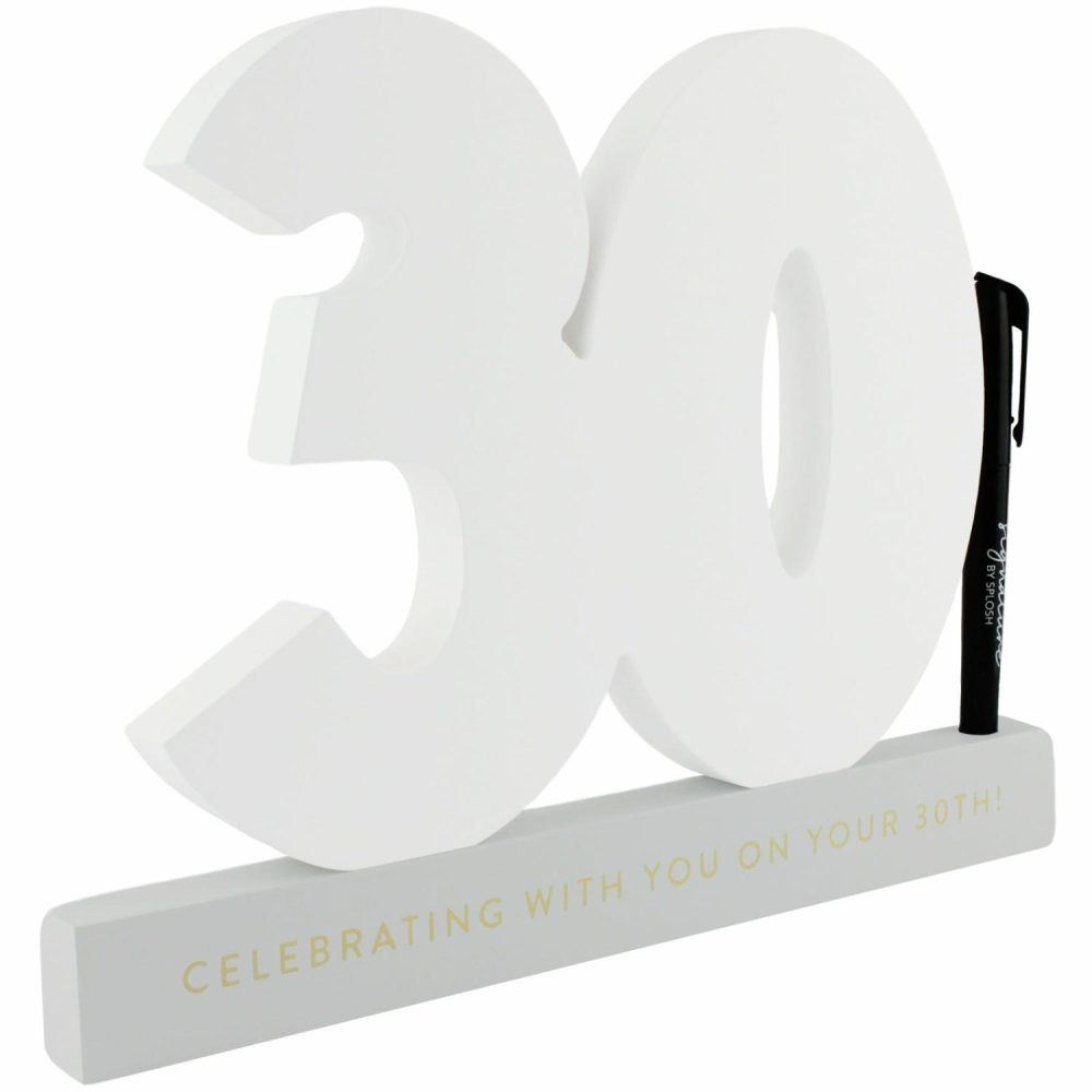 Keepsakes & Gifts | 30Th Birthday Signature Number Gifts Keepsakes & Gifts