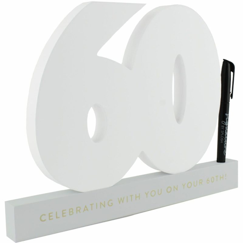 Keepsakes & Gifts | 60Th Birthday Signature Number Gifts Keepsakes & Gifts