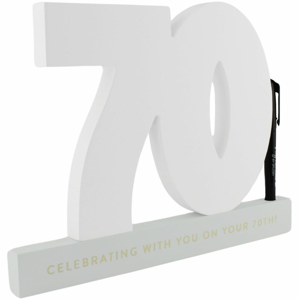 Keepsakes & Gifts | 70Th Birthday Signature Number Gifts Keepsakes & Gifts