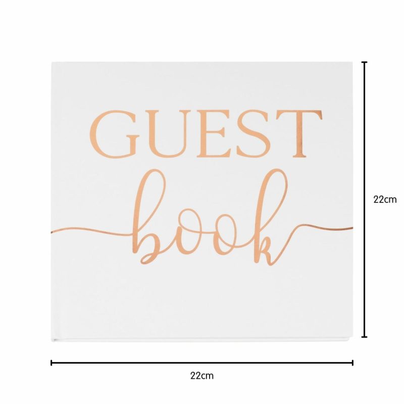 Keepsakes & Gifts | Ginger Ray Rose Gold Foil Wedding Guest Book Gifts Keepsakes & Gifts