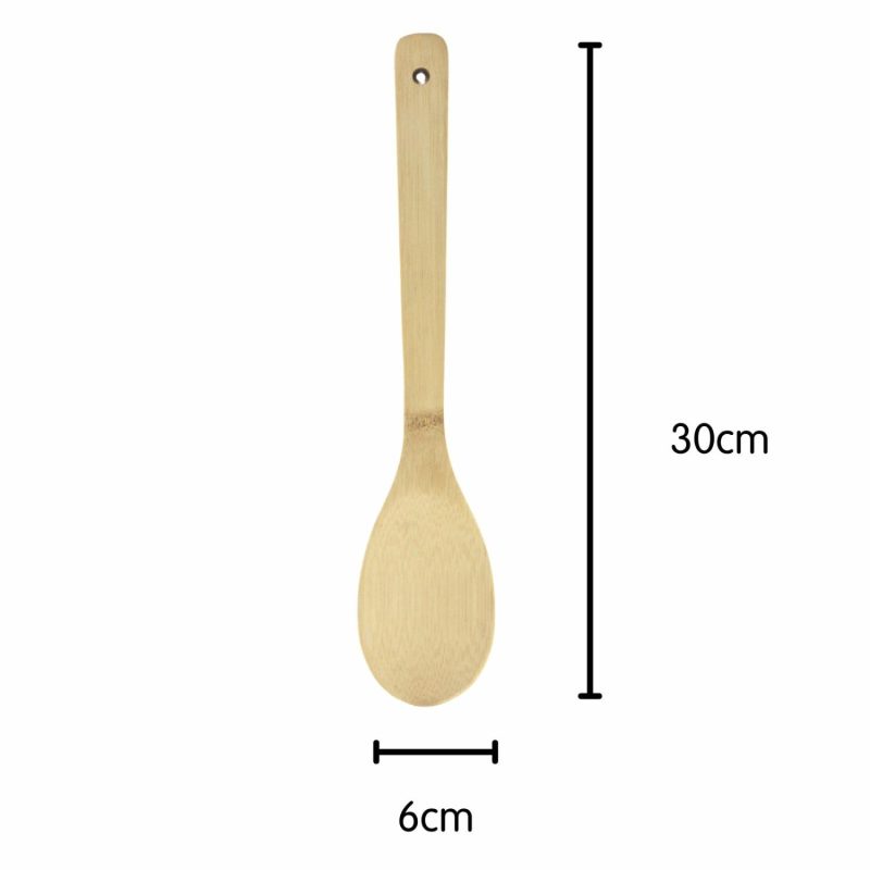 Kitchen Accessories | Bamboo Serving Spoon Catering & Kitchen Kitchen Accessories