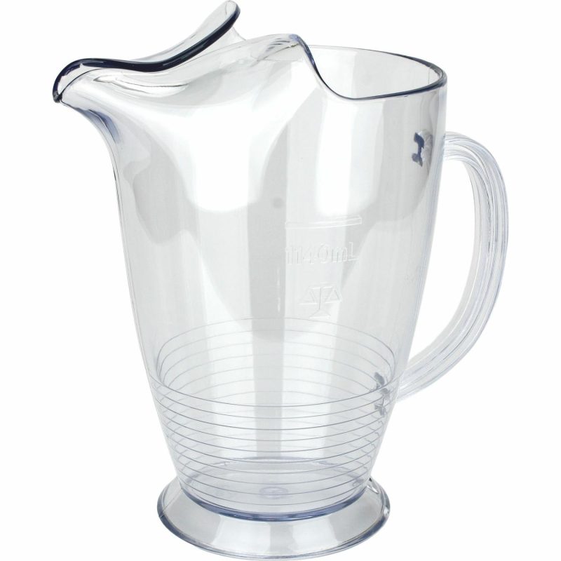 Kitchen Accessories | Clear Plastic Beer Jug 1.1 Litre Catering & Kitchen Kitchen Accessories