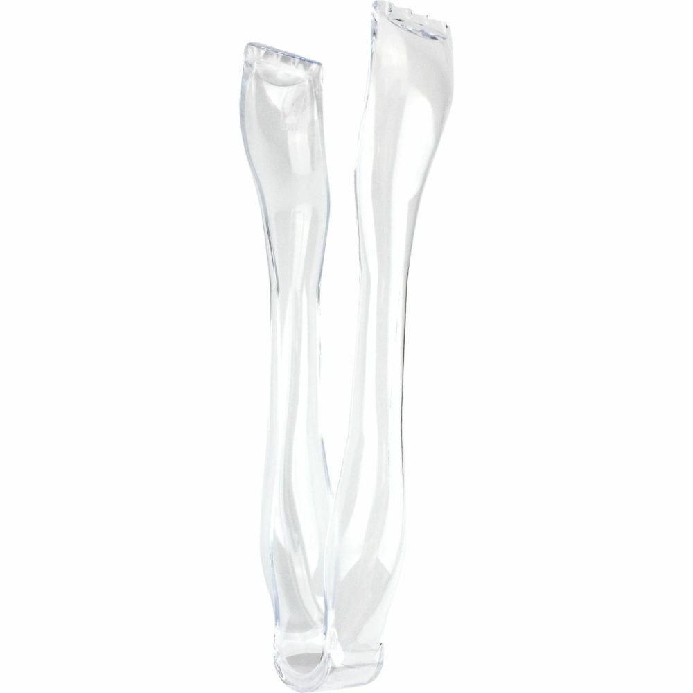 Kitchen Accessories | Clear Plastic Salad Tongs 21.5Cm Catering & Kitchen Kitchen Accessories