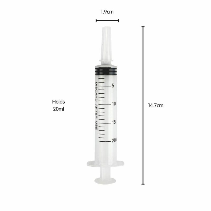 Kitchen Accessories | Plastic Dessert Syringes 20Ml (Pack Of 3) Catering & Kitchen Kitchen Accessories