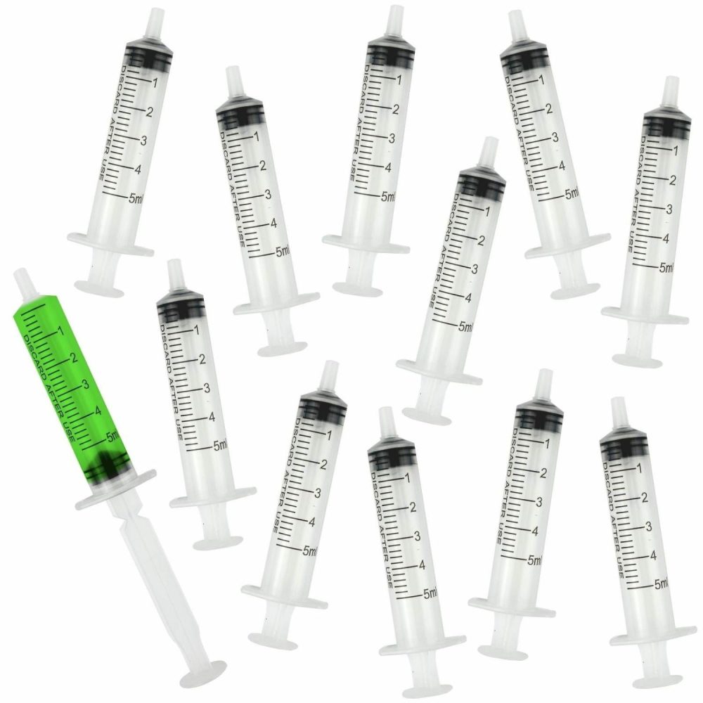 Kitchen Accessories | Plastic Dessert Syringes 5Ml (Pack Of 12) Catering & Kitchen Kitchen Accessories