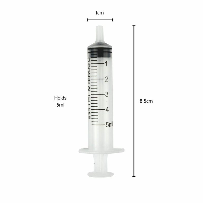 Kitchen Accessories | Plastic Dessert Syringes 5Ml (Pack Of 12) Catering & Kitchen Kitchen Accessories