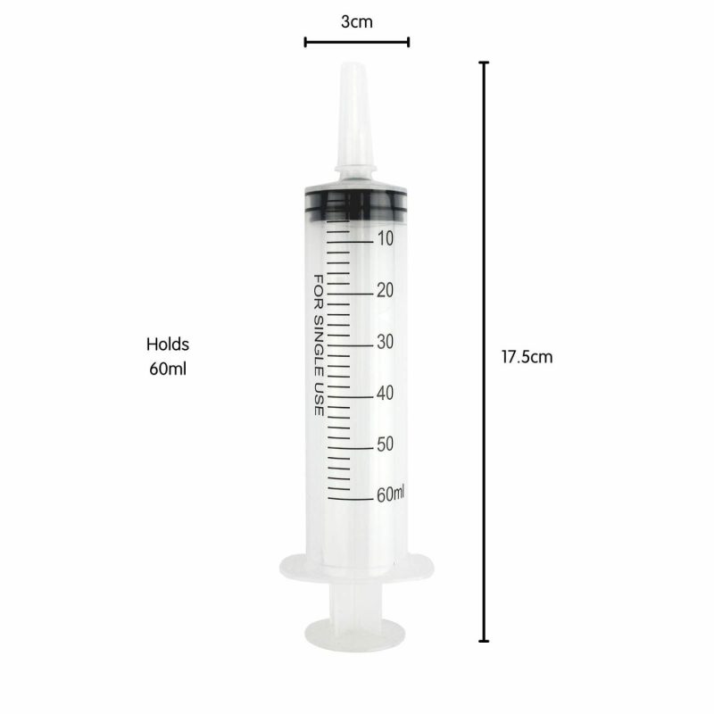 Kitchen Accessories | Plastic Dessert Syringes 60Ml (Pack Of 2) Catering & Kitchen Kitchen Accessories