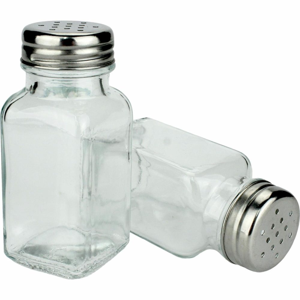 Kitchen Accessories | Screw Top Glass Salt And Pepper Shakers Catering & Kitchen Kitchen Accessories