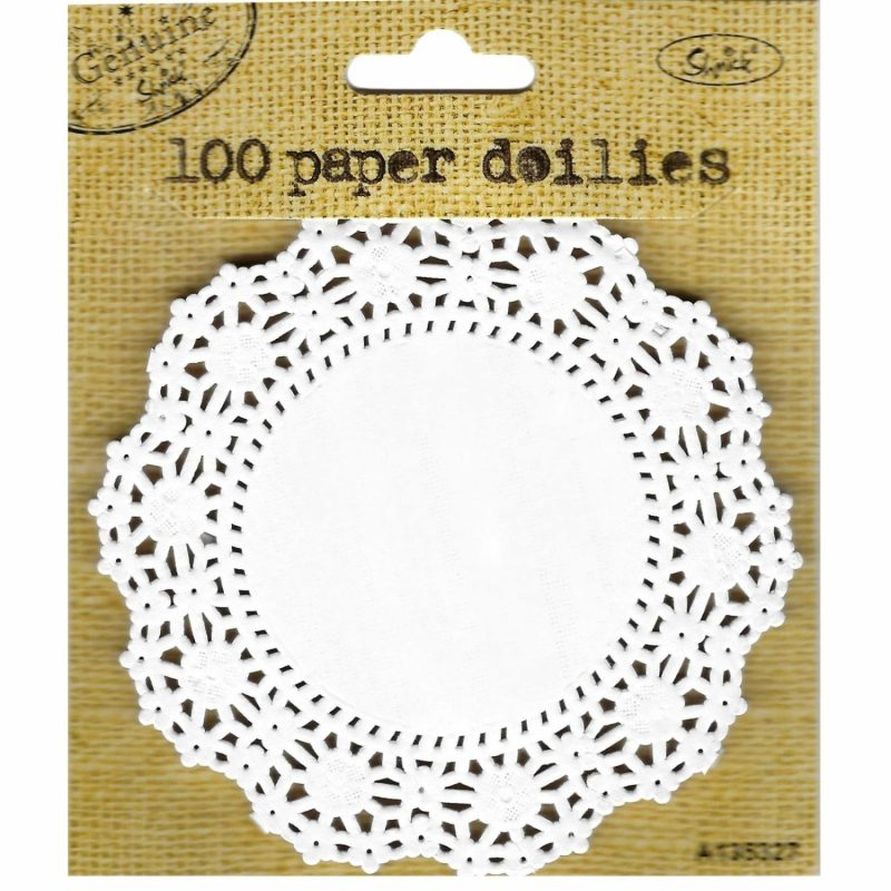 Kitchen Accessories | Small Paper Doilies (Pack Of 100) Catering & Kitchen Kitchen Accessories