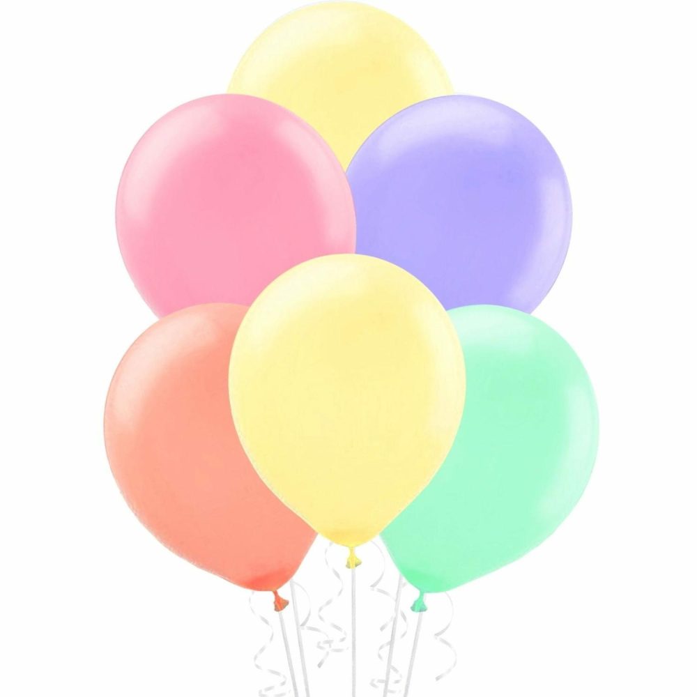 Latex Balloons | Pastel Balloons (Pack Of 10) Balloons Latex Balloons