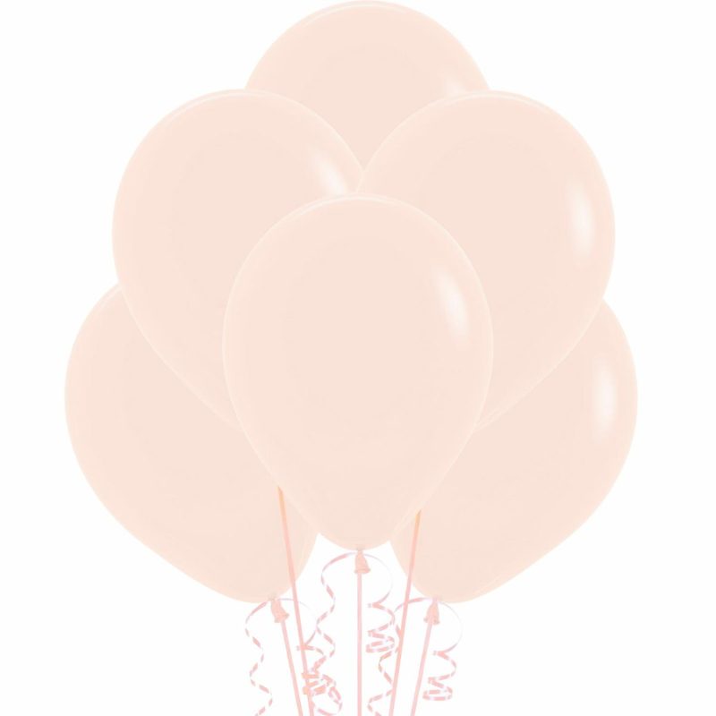 Latex Balloons | Pastel Macaron Pink Latex Round Balloons 30Cm (Pack Of 25) Balloons Latex Balloons