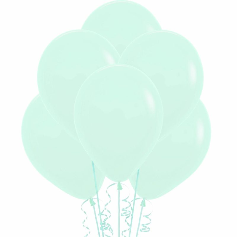 Latex Balloons | Pastel Macaron Tiffany Blue Latex Round Balloons 30Cm (Pack Of 25) Balloons Latex Balloons