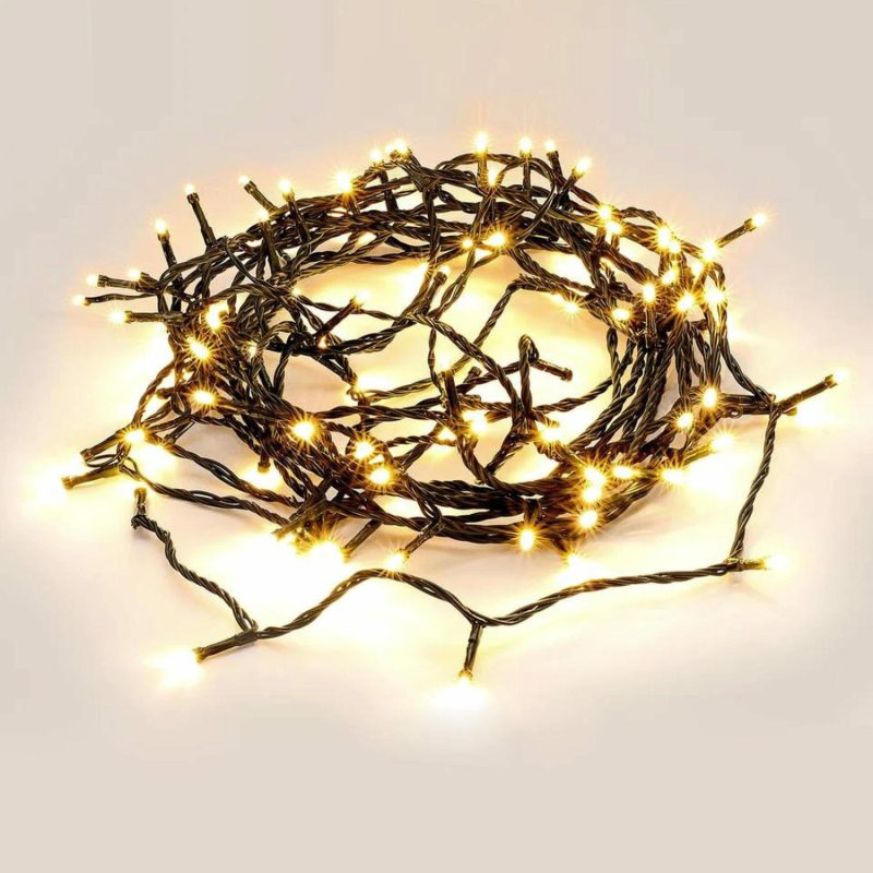 Lighting | 100 Warm White Led Fairy Lights 4.95M Decor Lighting