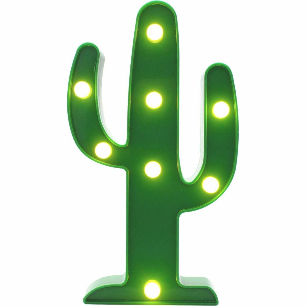 Lighting | Light Up Led Cactus Decor Lighting