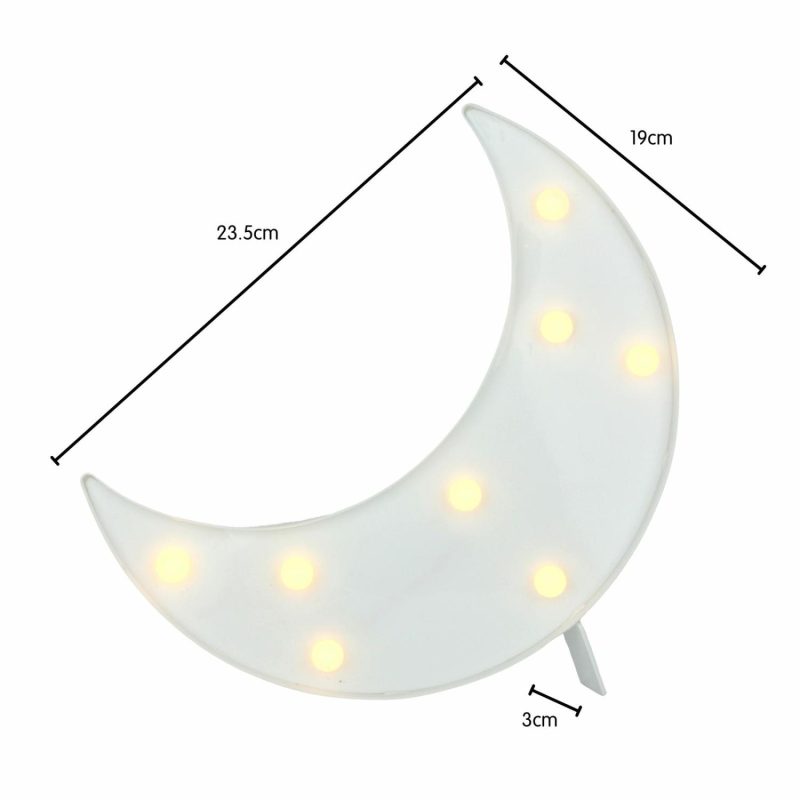 Lighting | Light Up Led Moon Decor Lighting