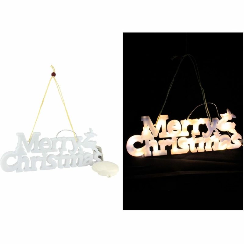 Lighting | Merry Christmas Led Light Up Sign Decor Lighting