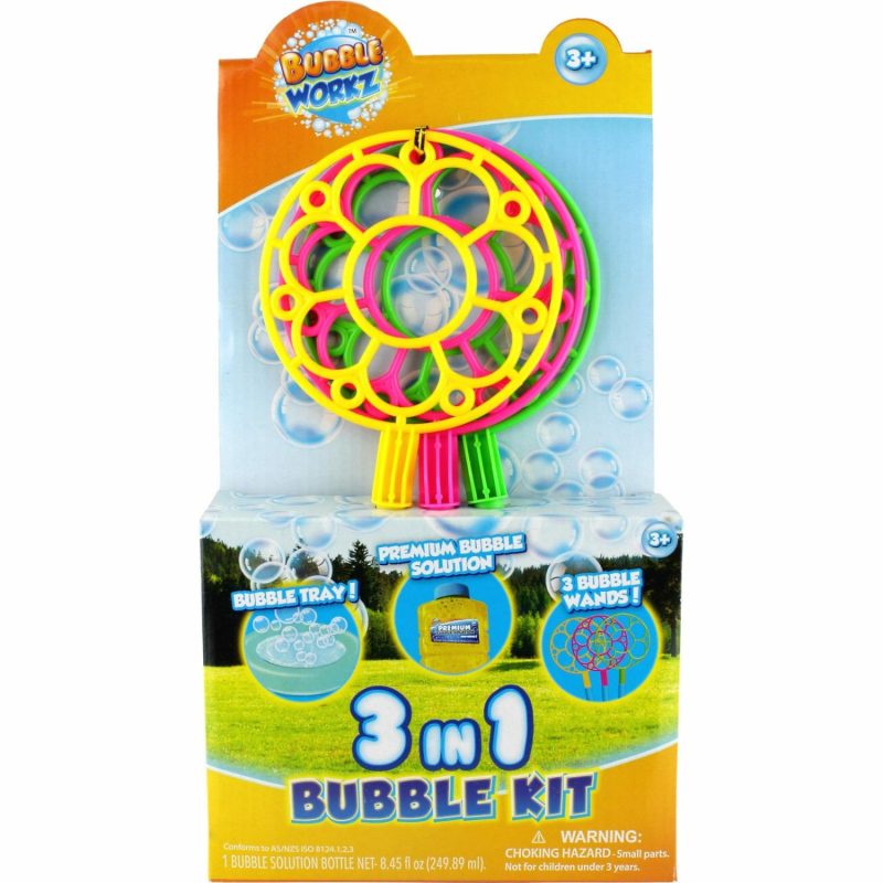 Outdoor Games | Bubble Blowing Kit (3 Piece) Outdoor Games Outdoor Games