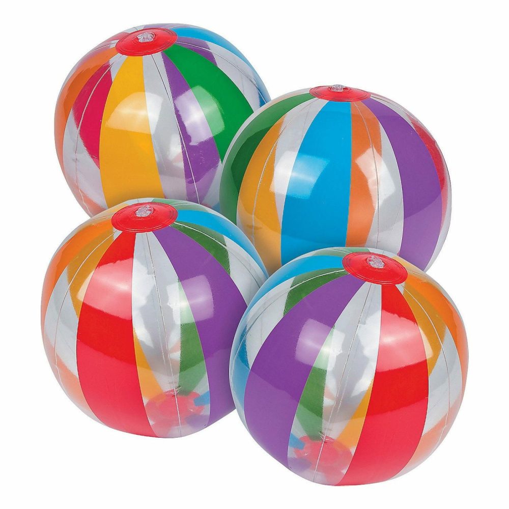 Outdoor Games | Clear Small Inflatable Beach Ball Outdoor Games Outdoor Games