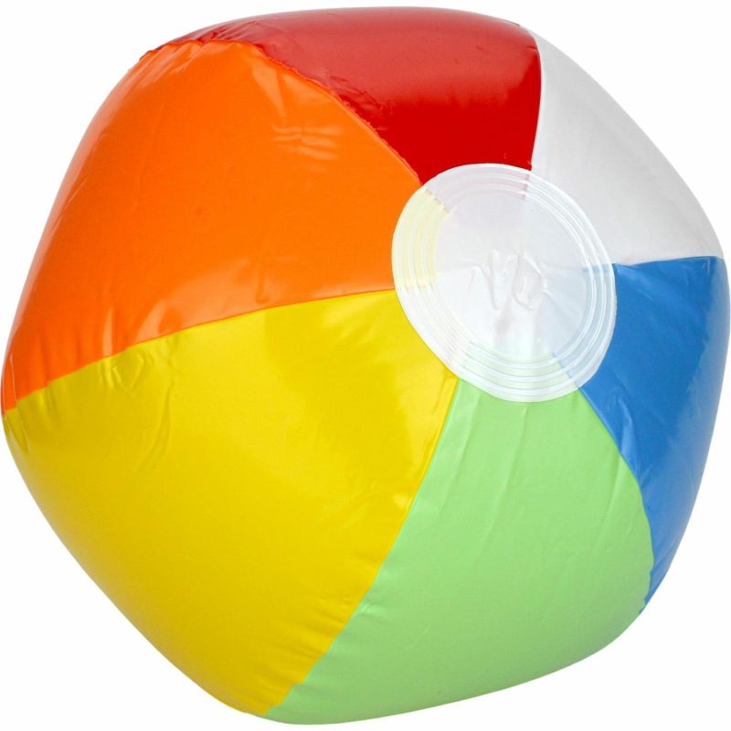 Outdoor Games | Inflatable Rainbow Beach Ball Outdoor Games Outdoor Games