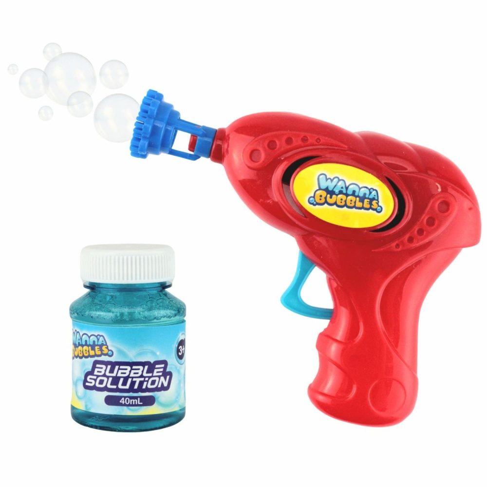 Outdoor Games | Mini Bubble Gun With Bubbles 40Ml (1 Only) Outdoor Games Outdoor Games