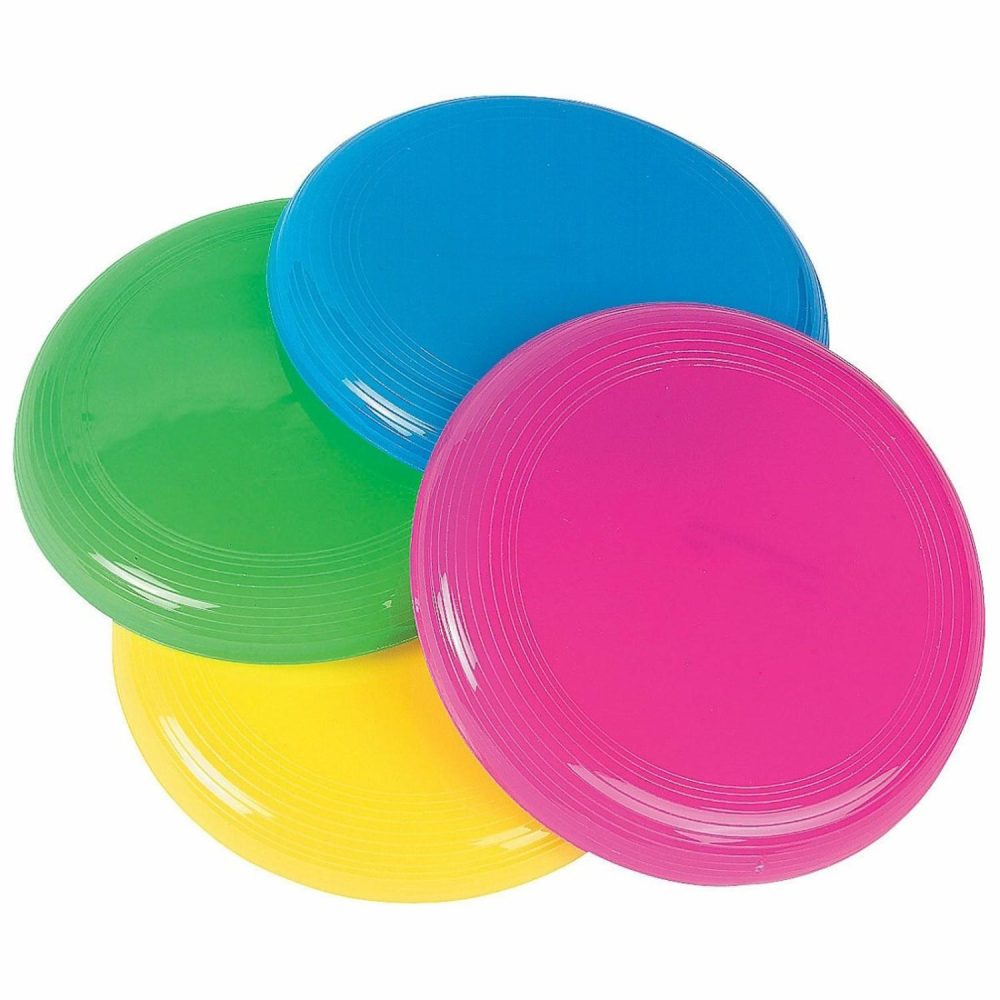 Outdoor Games | Plastic Mini Flying Discs (Pack Of 72) Toys & Games Outdoor Games