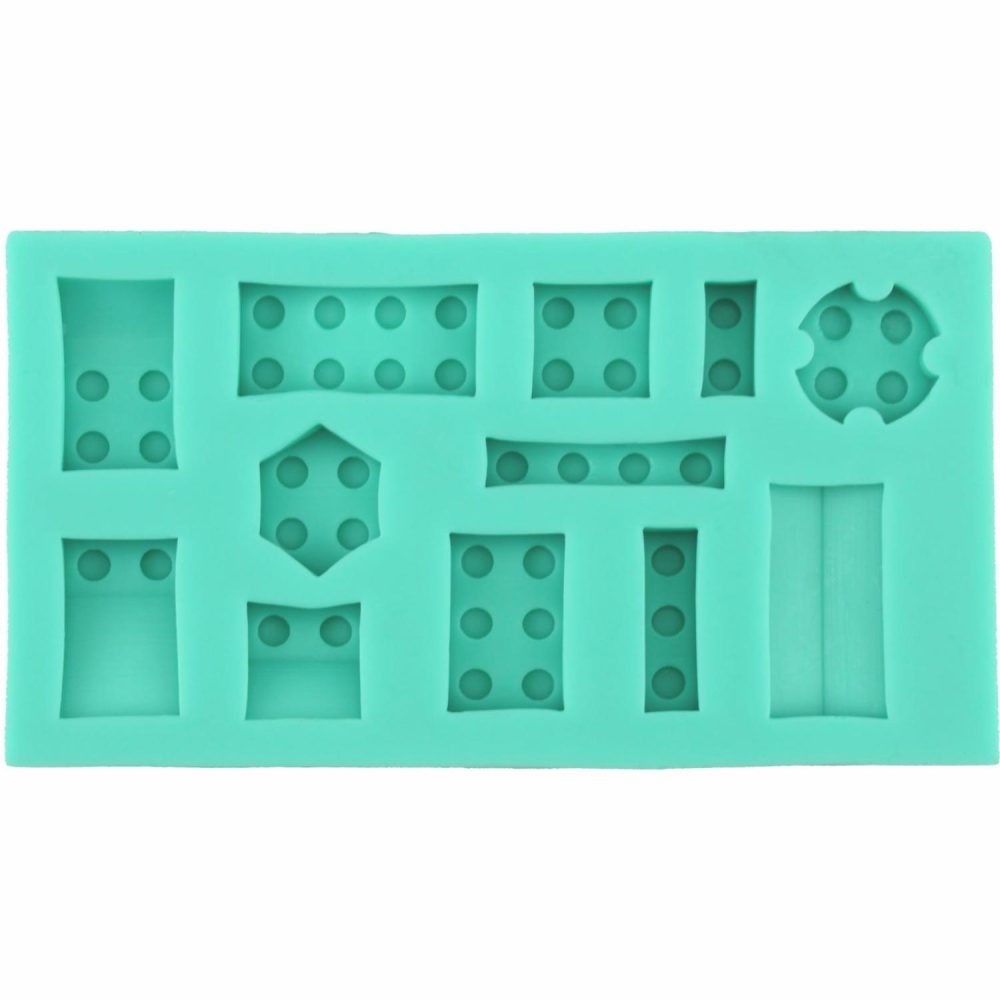 Pans & Moulds | Building Bricks Silicone Mould Baking & Cake Decorating Chocolate Making