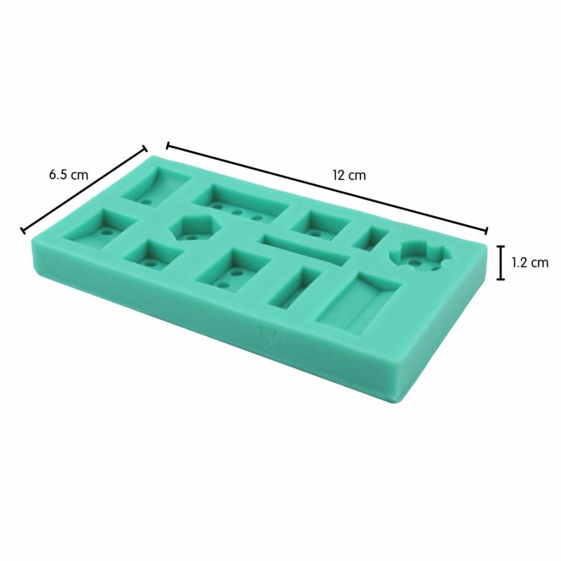 Pans & Moulds | Building Bricks Silicone Mould Baking & Cake Decorating Chocolate Making