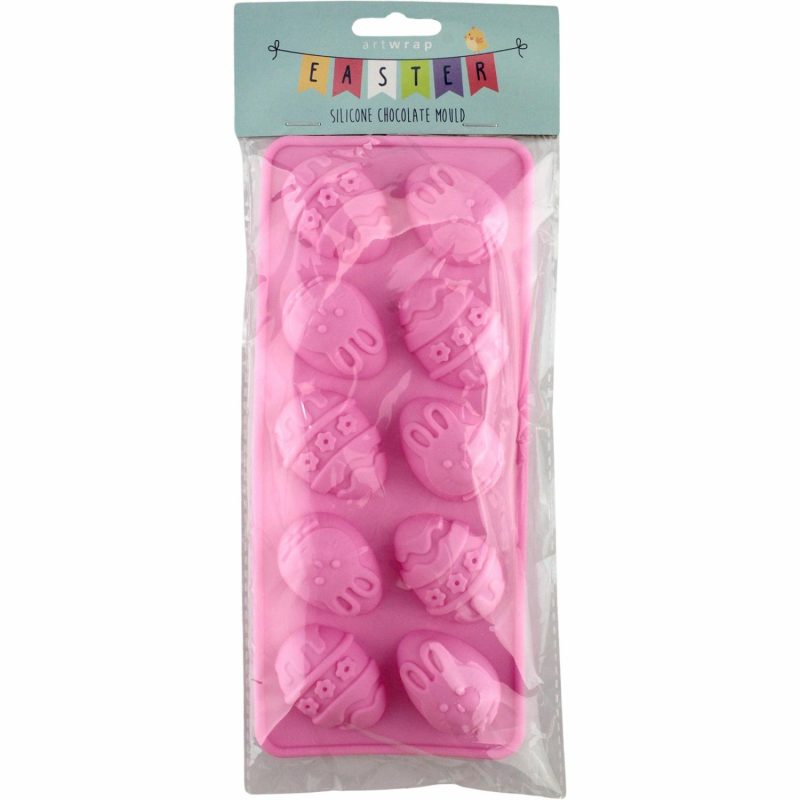 Pans & Moulds | Easter Egg Silicone Mould (10 Pieces) Baking & Cake Decorating Chocolate Making