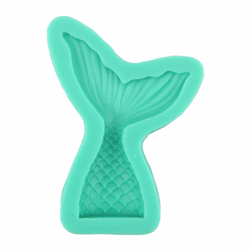 Pans & Moulds | Mermaid Tail Silicone Mould 8Cm Baking & Cake Decorating Chocolate Making