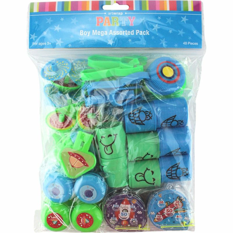 Party Bag Fillers | Assorted Cosmic Fun Value Favour Pack (48 Pieces) Gifts Party Bag Fillers