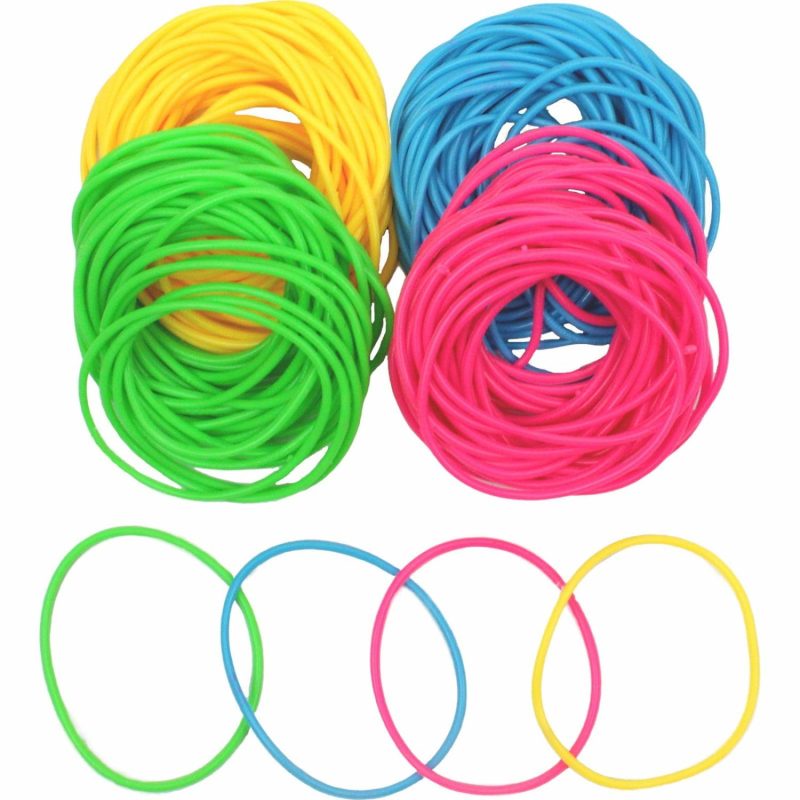 Party Bag Fillers | Bright Jelly Bracelets (Pack Of 144) Gifts Party Bag Fillers