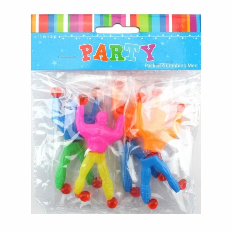 Party Bag Fillers | Climbing Men (Pack Of 4) Gifts Party Bag Fillers