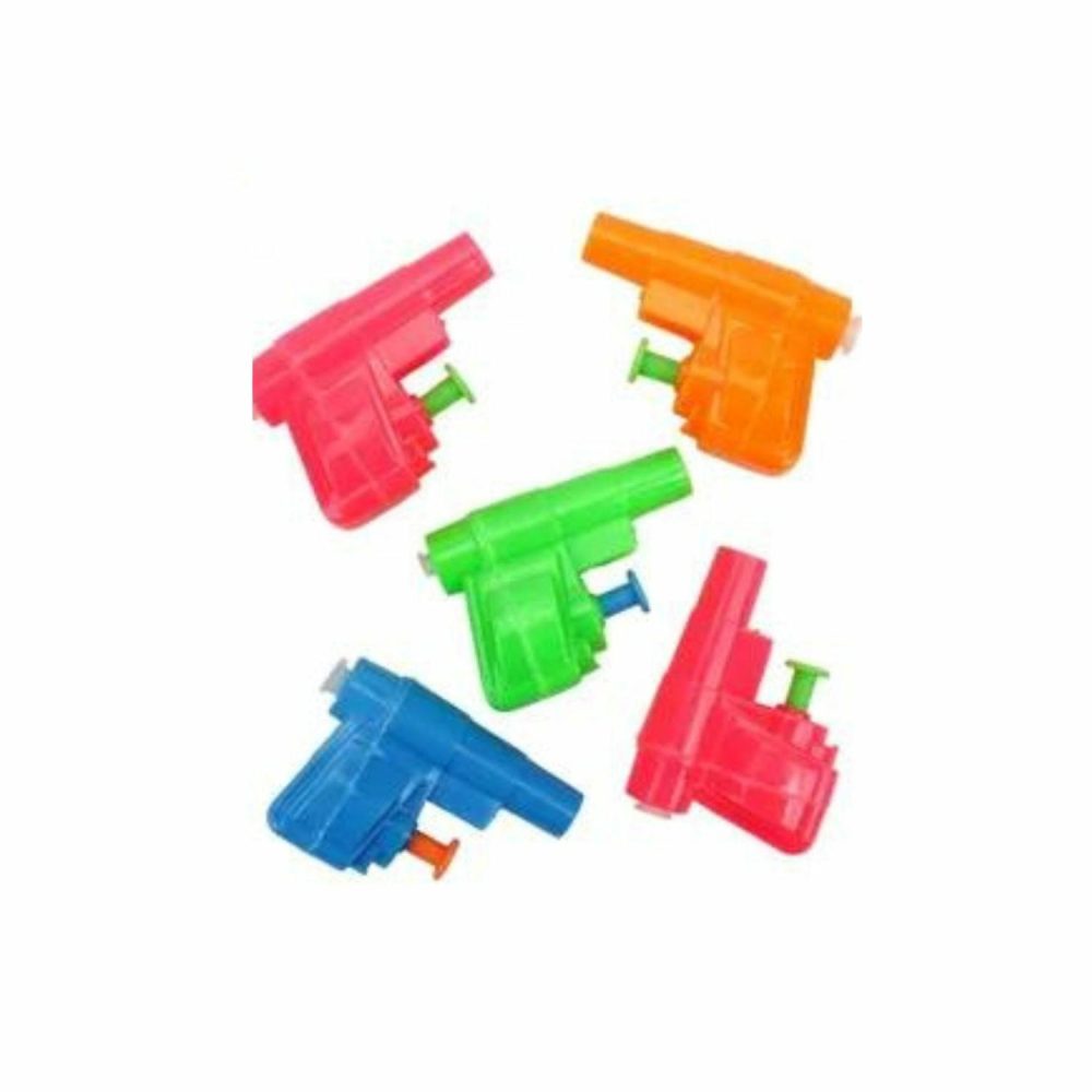 Party Bag Fillers | Coloured Water Squirt Guns (Pack Of 5) Gifts Party Bag Fillers