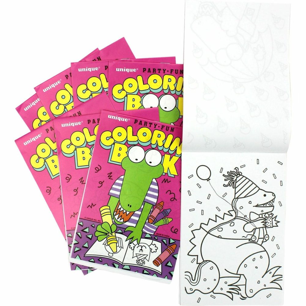 Party Bag Fillers | Kids Animal Colouring Books (Pack Of 8) Gifts Party Bag Fillers