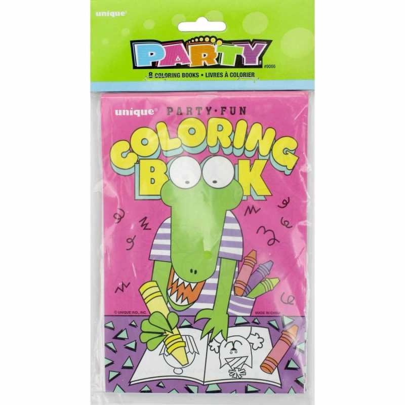 Party Bag Fillers | Kids Animal Colouring Books (Pack Of 8) Gifts Party Bag Fillers