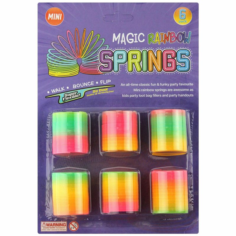 Party Bag Fillers | Mini Slinky Springs (Pack Of 6) Gifts Party Bag Fillers