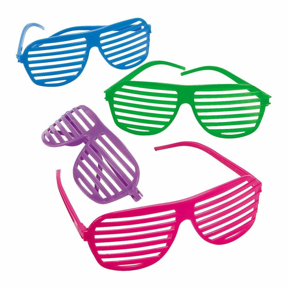 Party Bag Fillers | Shutter Shade Glasses (Pack Of 12) Gifts Party Bag Fillers