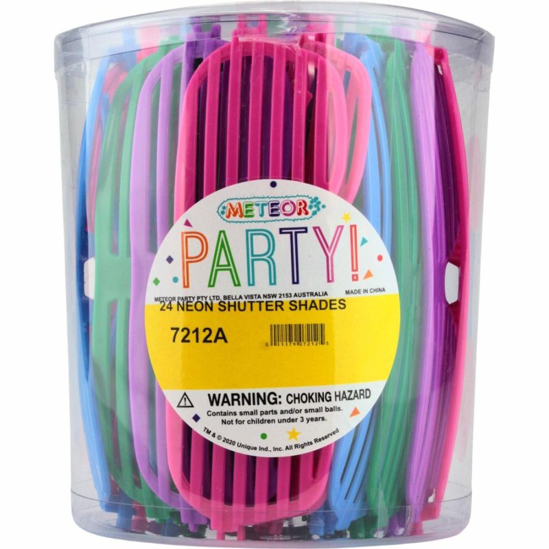 Party Bag Fillers | Shutter Shade Glasses (Pack Of 24) Gifts Party Bag Fillers