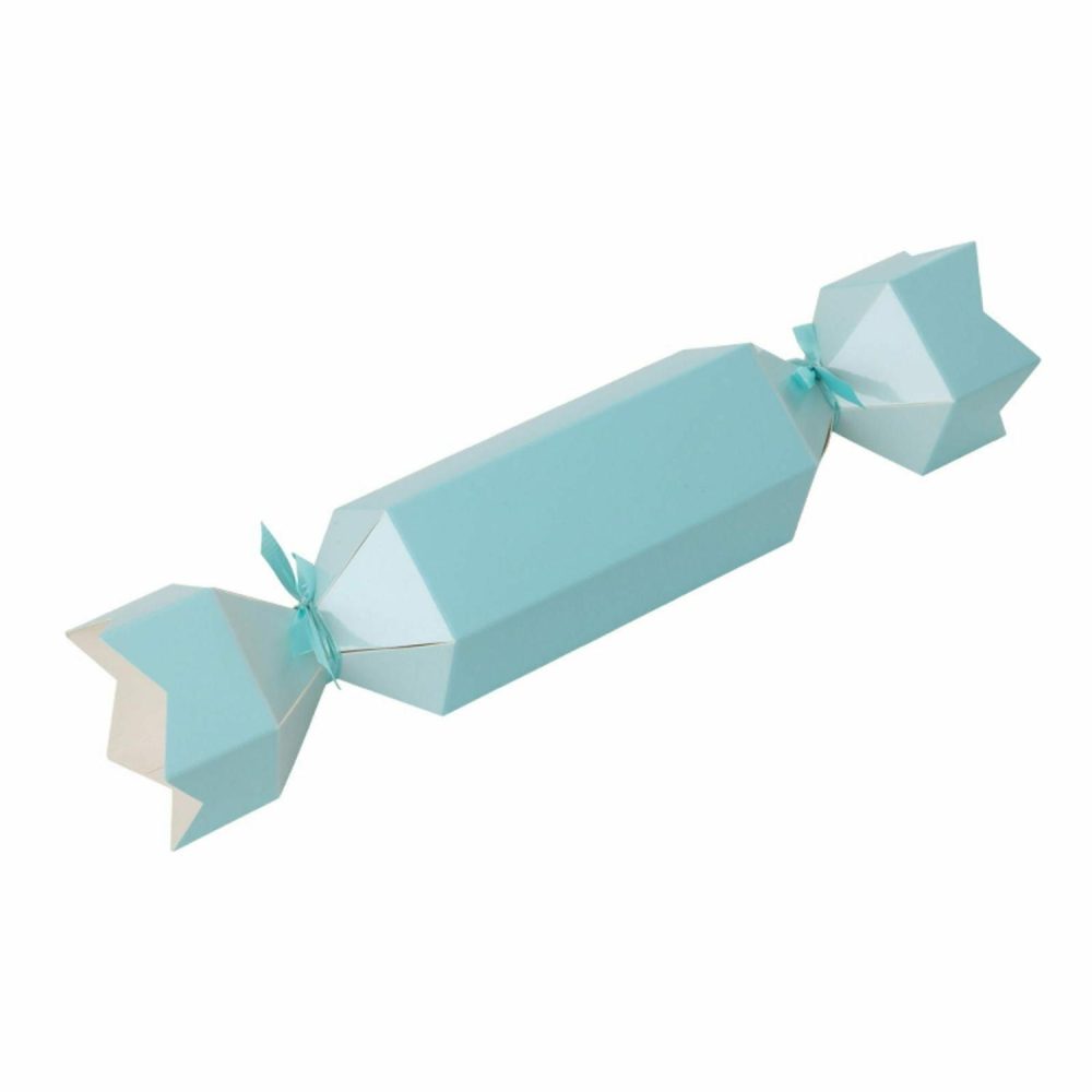 Party Boxes & Containers | Light Blue Two Tone Bon Bons Boxes (Pack Of 10) Gifts Party Boxes & Containers